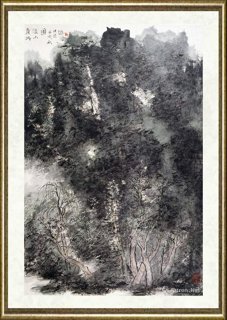 曾来德_青城后山图