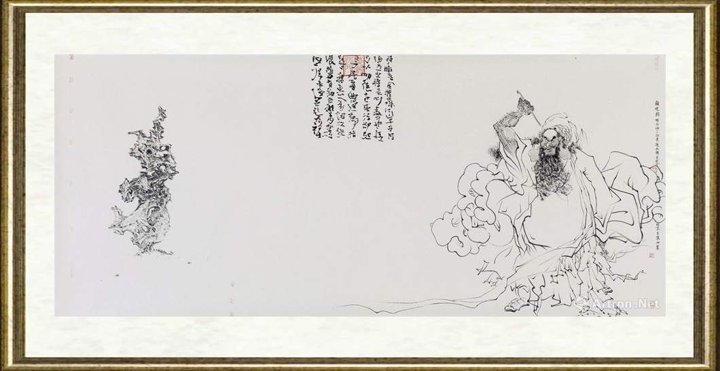 释大禅_钟馗图1