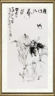 释大禅_钟馗祝寿图
