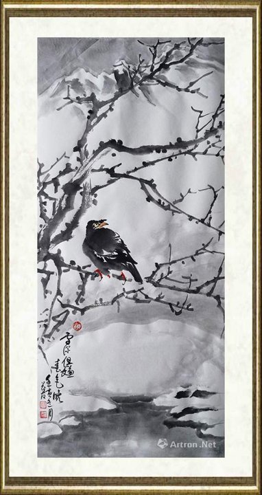 蔡茂友_《雪深但嫌春色晚》