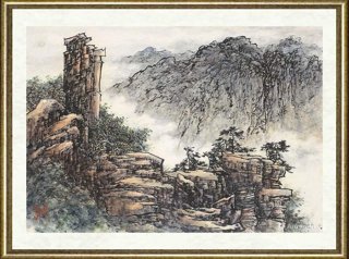 莫立唐_索溪峪上天子山途中