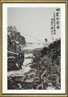 李宗伟_烟霞供养图