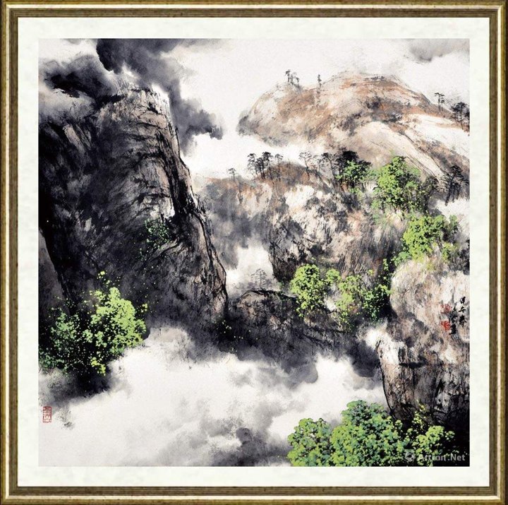 杨泯渝_雾色山清