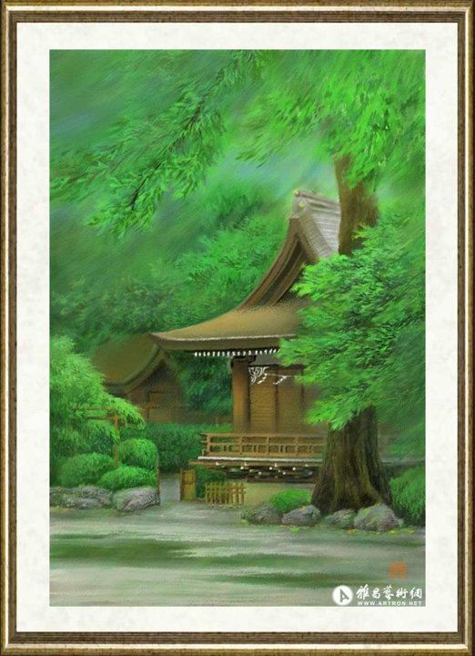 张弛_雨の中