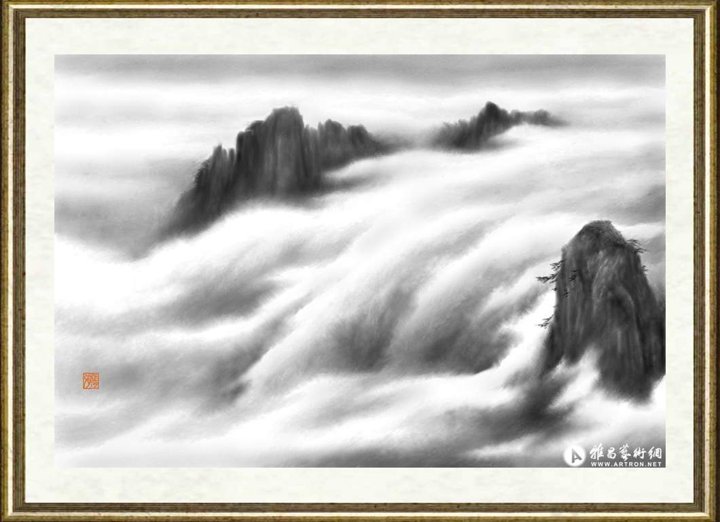 张弛_黄山雲海