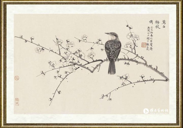 赵少俨_莺占高枝
