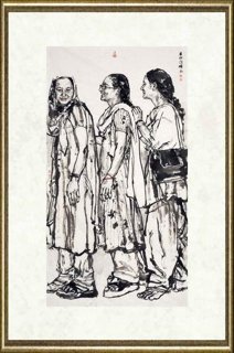 刘国辉_神庙里排队的姑娘