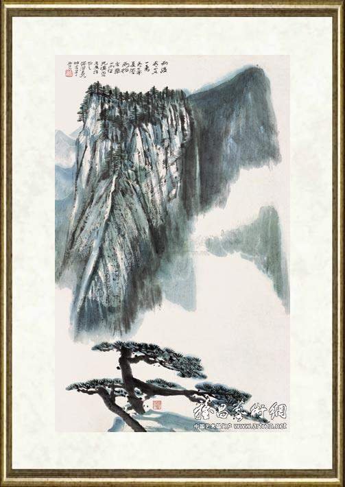 何海霞_雨后华山