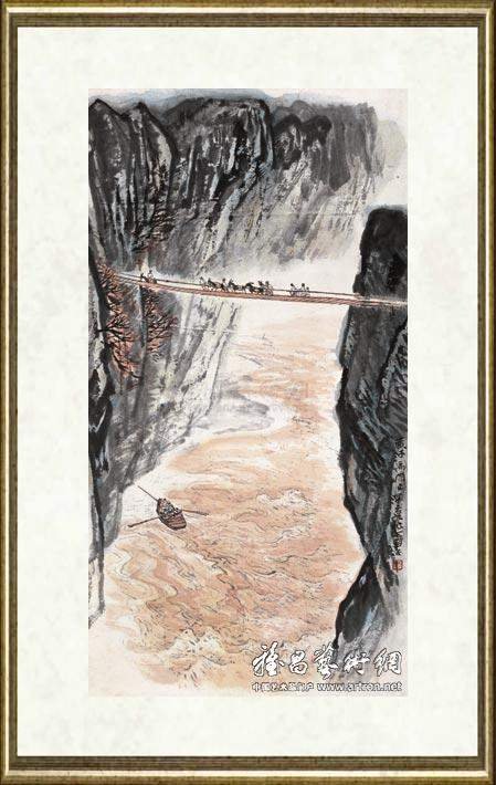 何海霞_黄河禹门口