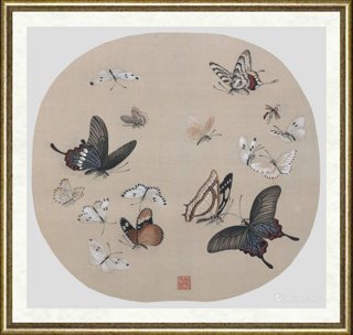 刘文倩_临《晴春蝶戏图》