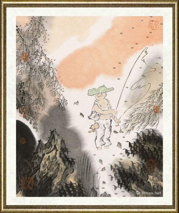 薛云祥_雅钓图系列1