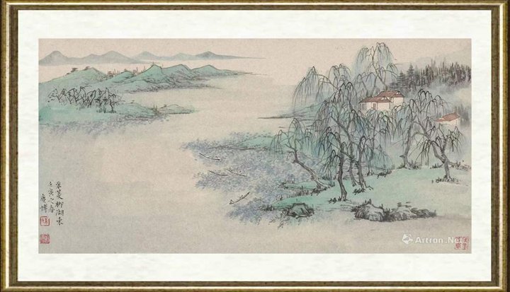 朱赓博_采菱柳湖东