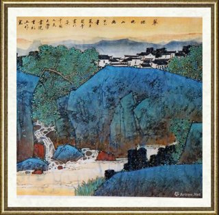 关奇_翠微晚山幽2