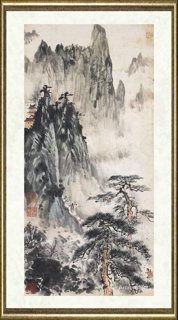 张仲平_采茶图-家藏作品