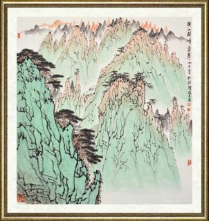 陈廷友_黄山群峰叠翠