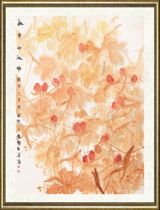 叶菩题_金色的池塘004