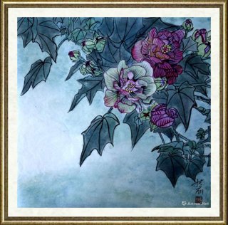 张丽_芙蓉花