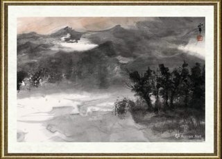 王正平_远山淡夕阳