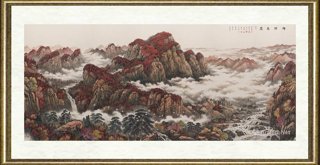 王肖峰_《辉耀秦岭》火车站一号贵宾厅
