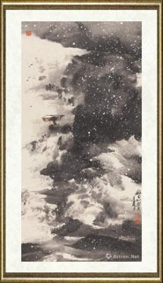 童和平_水墨雪景001