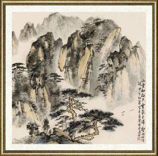 林存安_山云初敛夕