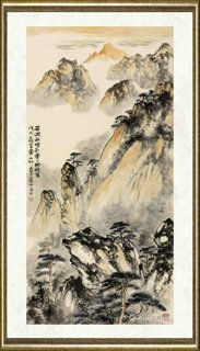林存安_石涧收晴影