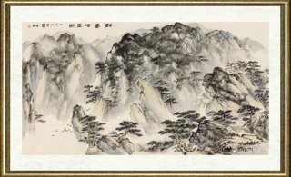 林存安_群峰晴岚图