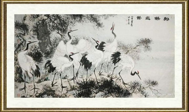 贾冰吾_松鹤遐龄