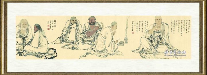 高云_罗汉图