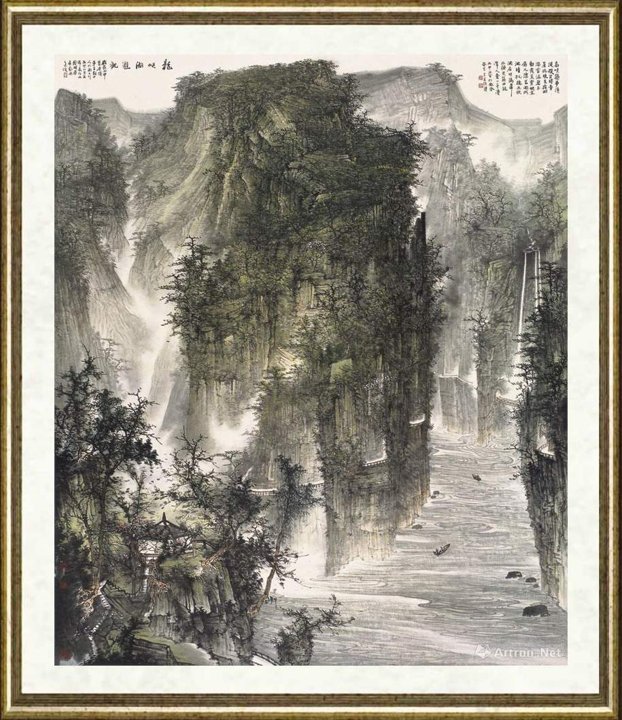周逢俊_龙峡湖游观
