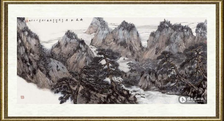 谭长德_衡岳松风