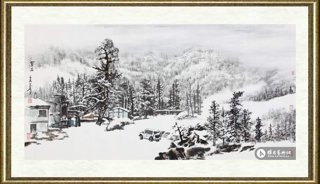 秦岭_雪后