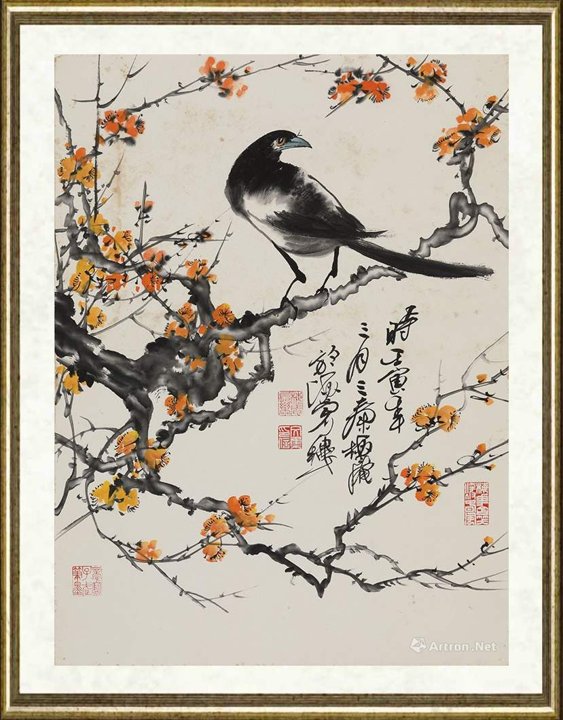 史文集_花鸟作品之四十二