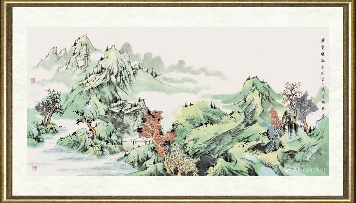 崔鹏程_碧云暖岚