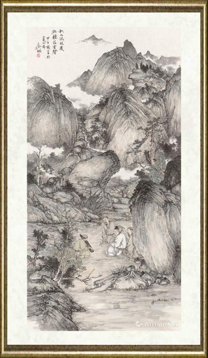 张文江_秋山疏林处欲听流水声