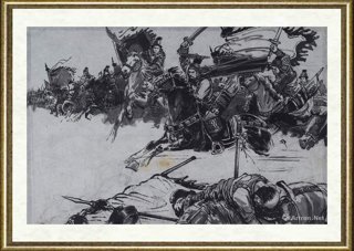 张义潜_连环画京郊之战005