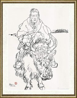 吴长江_骑牦牛的尕娃