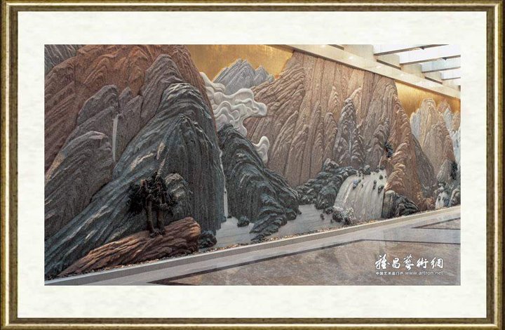 袁运甫_高山流水（局部之一）