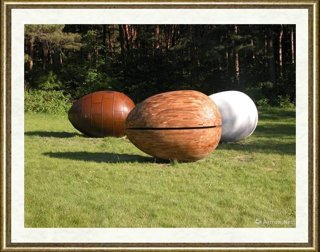 霍守义_蛋．系列·中国长白山雕塑营展