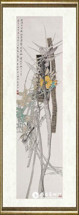 张杲_花卉四条屏2
