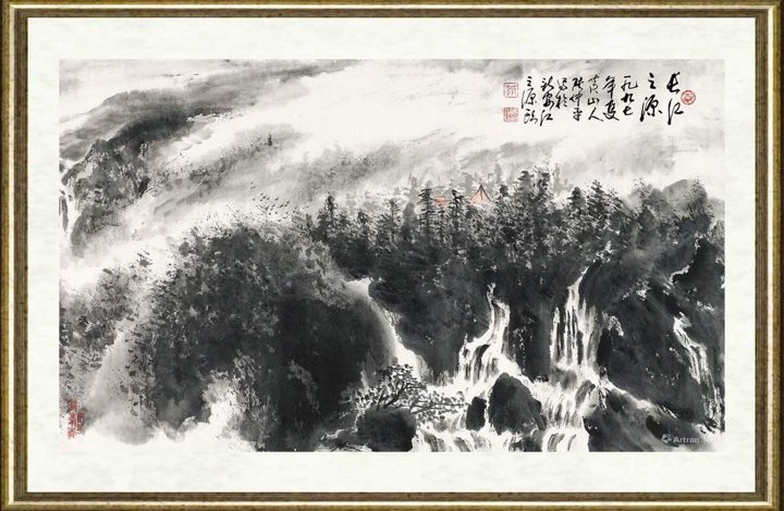张仲平_长江之源-安徽省博物院馆藏