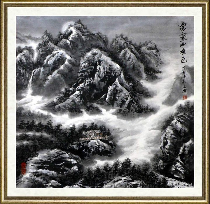 王文博_雾灵山夜色