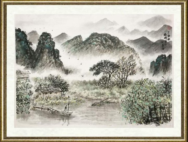 司徒锦璇_黄花镇朱村风光·英西写生