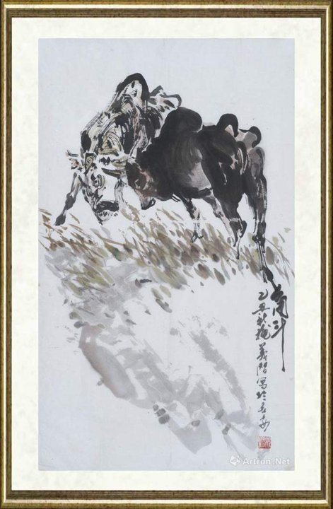 张义潜_角斗