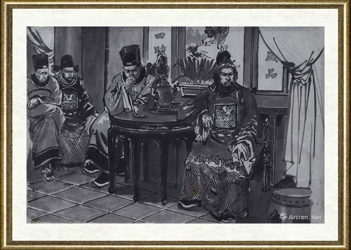 张义潜_连环画京郊之战006