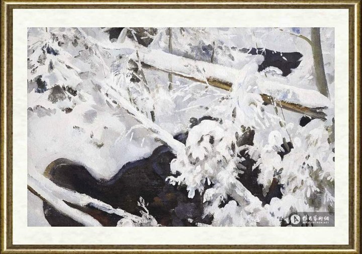 普罗什金·弗拉基米尔·维克多罗维奇_雪下的小溪