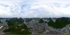 阳朔城市航拍_全景